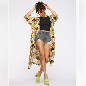 Jessica Simpson Infinite High Waist Short || Dark Grey Denim